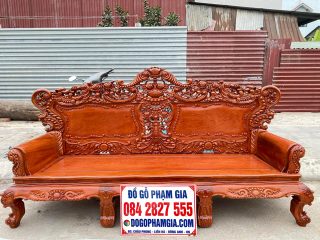 ghế hoàng gia gỗ hương đá cao cấp