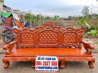 Ghế hoàng gia gỗ hương đá