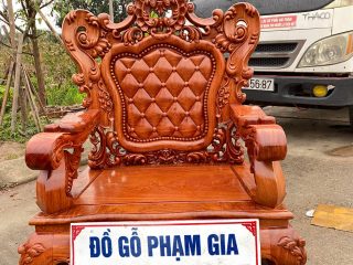 ghế đơn phong cách hoàng gia mẫu mới