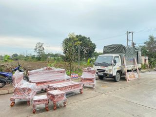 bàn ghế hoàng gia gỗ hương đá cao cấp