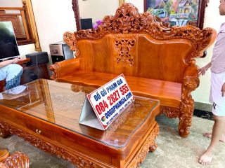 ghế dài phong cách hoàng gia