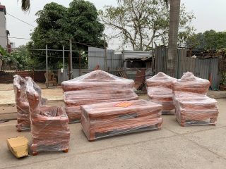 bàn ghế louis hoàng gia gỗ gõ đỏ