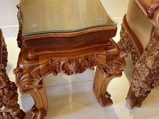 Đôn kẹp mặt liền chân cong đẹp mắt