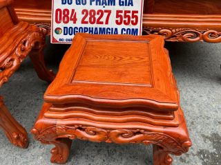 đôn ngồi gỗ hương đá