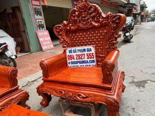 ghế đơn phong cách hoàng gia tân cổ điển