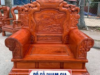 Ghế khồng tử gỗ hương đá