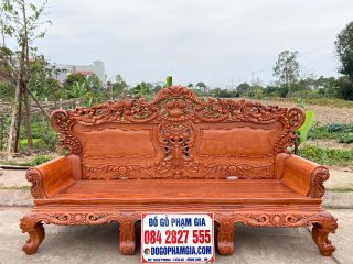 ghế hoàng gia gỗ hương đá