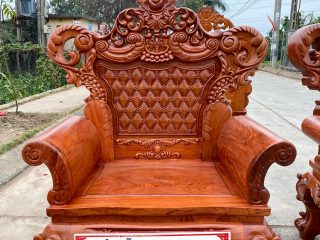 ghế đơn phong cách hoàng gia tân cổ điển