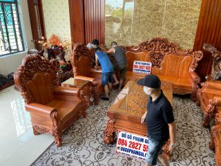 bàn ghế hoàng gia nguyên khối cao cấp