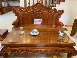bàn ghế hoàng gia nguyên khối