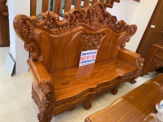 ghế dài phong cách louis hoàng gia