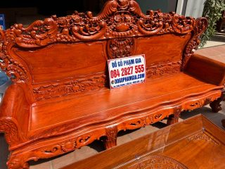 ghế dài phong cách hoàng gia tân cổ điển