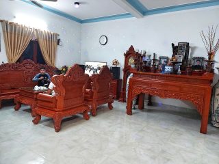 không gian phòng khách sang trọng