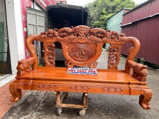 Ghế dài minh quốc công tay đặc