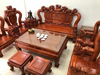 bàn ghế minh quốc nghê đỉnh 10 món