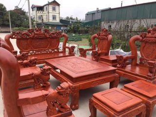 bàn ghế minh quốc nghê bảo đỉnh tay đục nguyrn khối