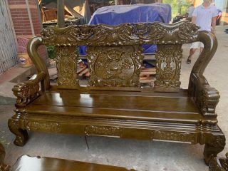 Ghế minh quốc voi chiến vách đục vương quốc voi