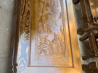 bàn gỗ mun đuôi công đục tranh thuận buồm xuôi gió