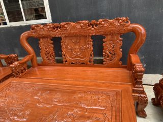 bàn ghế minh quốc voi chiến gỗ hương đá tuyển chọn