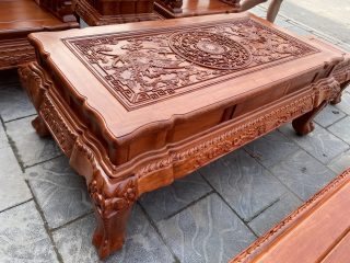 bàn minh quốc gỗ hương đá cao cấp