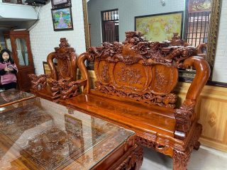 ghế minh quốc nghê đỉnh phượng hóa đục tay