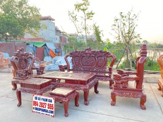 bộ bàn ghế minh quốc nghê đỉnh phượng hóa