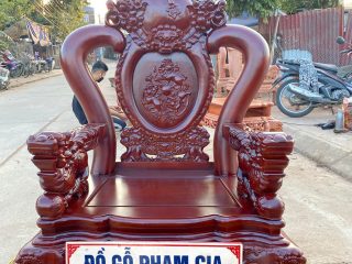 ghế đơn minh quốc gỗ hương đỏ