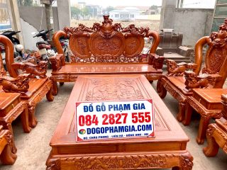 mẫu bàn ghế minh quốc gỗ hương đá