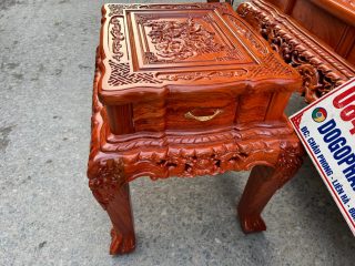 đồn kẹp gỗ hương đá đục tay sắc nét