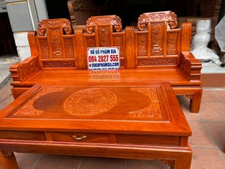mẫu bàn ghế âu á chương voi đục tay