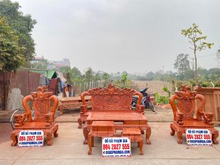 mẫu bàn ghế phượng hóa nghê bảo đỉnh