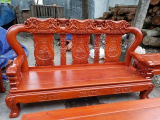 ghế minh quốc chương voi gỗ hương đá