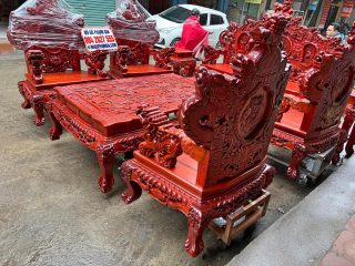 bàn ghế rồng đỉnh hàng cao cấp