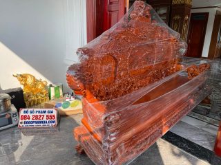 đoản dài rồng đỉnh chạm khắc tinh xảo