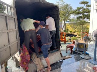 bàn ghế rồng đỉnh gỗ hương đá