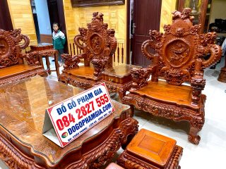 ghế đơn minh gốc gỗ huơng đỏ