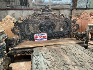 ghế rồng đỉnh đục tay cầu kỳ