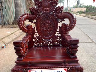 mẫu ghế rổng đỉnh nghê 3 đầu