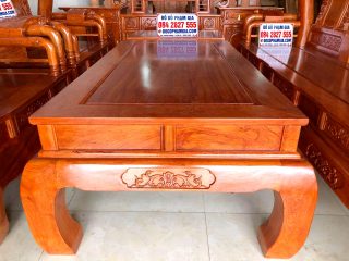 bàn tần thủy hoàng gỗ hương đá