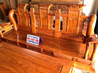 ghế dài gỗ hương đá mẫu tần thủy hoàng