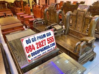 bàn ghế tần thủy hoàng sang trọng