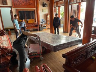 mẫu chiếu ngựa gỗ cẩm hồng