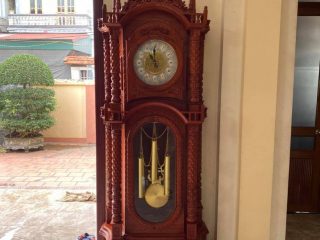 đồng hồ tứ trụ vát hương đá