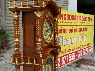 đồng hồ cây thiết kế chi tiết tinh xảo