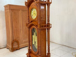 đồng hồ cây gỗ hương đá cao cấp