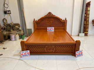 mẫu giường ngủ louis hoàng gia tân cổ điển