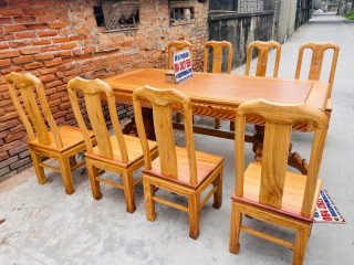 ghế ăn chữ thọ gỗ gõ đỏ