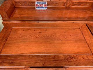 bàn gỗ hương đá mặt trơn