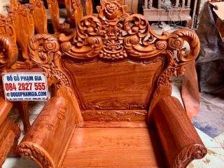 ghế đơn louis hoàng gia tân cổ điển