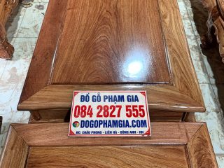 bàn gỗ hương đá cao cấp thử vân